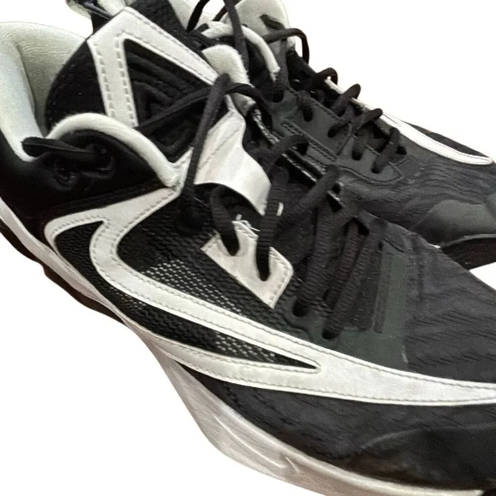 Nike Zoom Freak Black White Basketball Shoes — Size 10.5